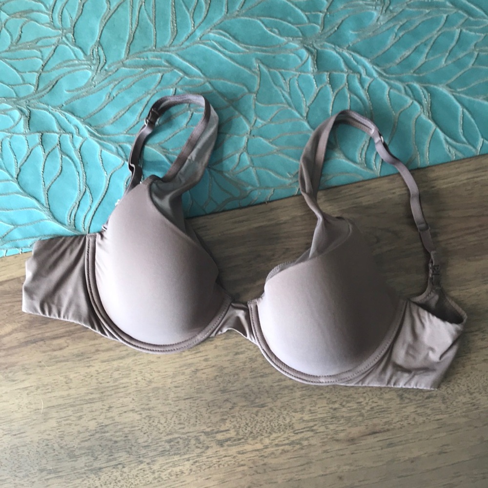 Victoria’s Secret 34 C Brown Bra with Mesh Top